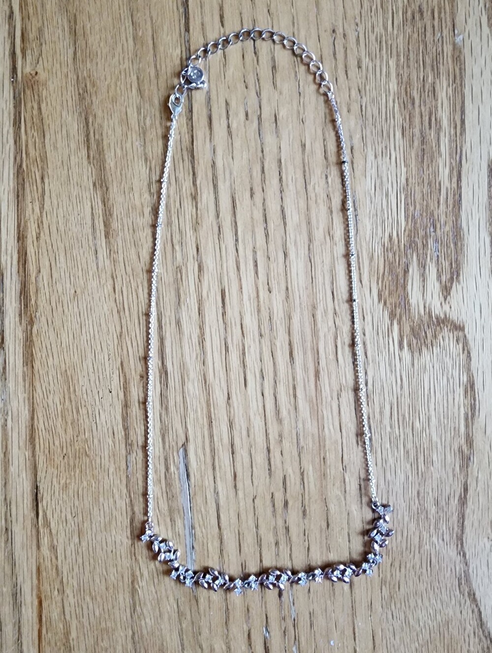 LC Lauren Conrad Women's Floral Rose Dainty Casual Everyday Necklace